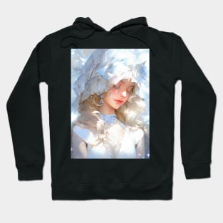 Cute anime girl - angelic nun anime girl Hoodie